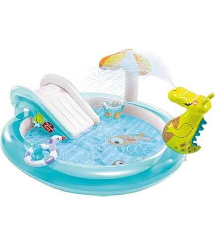 Amazon | Intex ジャングルアドベンチャー 空気注入式 プレイセンター