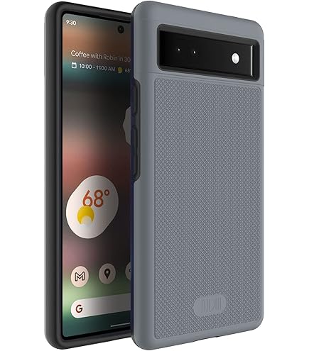Amazon.co.jp: Google Pixel 6a - 保護ケース - チャコール : 家電＆カメラ