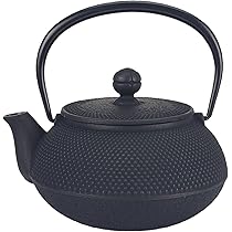 南部鉄器　急須　アラレ　ホーロー加工　鉄　鉄急須　未使用　岩手県水沢（奥州）市 公式】岩鋳 南部鉄器 急須 5型アラレ（銀／ラベンダー） ポット