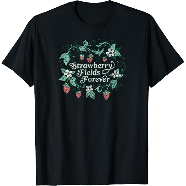 Amazon | ザ・ビートルズ - Strawberry Fields Forever Tシャツ | T