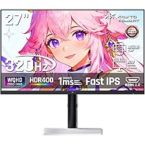 Amazon.co.jp: KTC 27インチ WQHD (2560x1440) 300Hz(320HzOC 可能