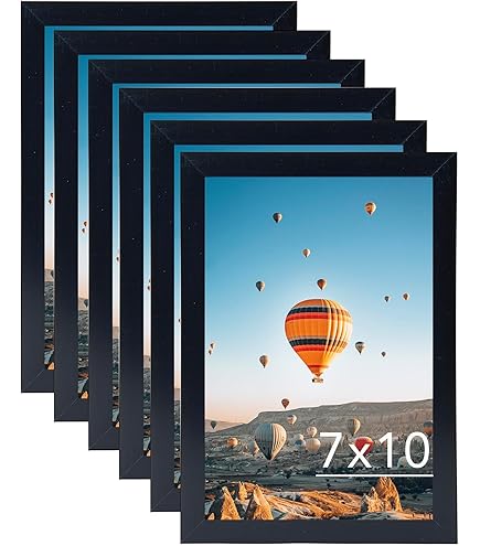 Amazon.co.jp: JCJMY 6x9 写真フレーム 6枚セット ブラック 壁掛け