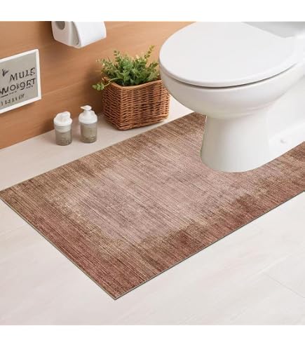 Amazon｜昭光プラスチック製品 木目調トイレマット ロング(60×100cm