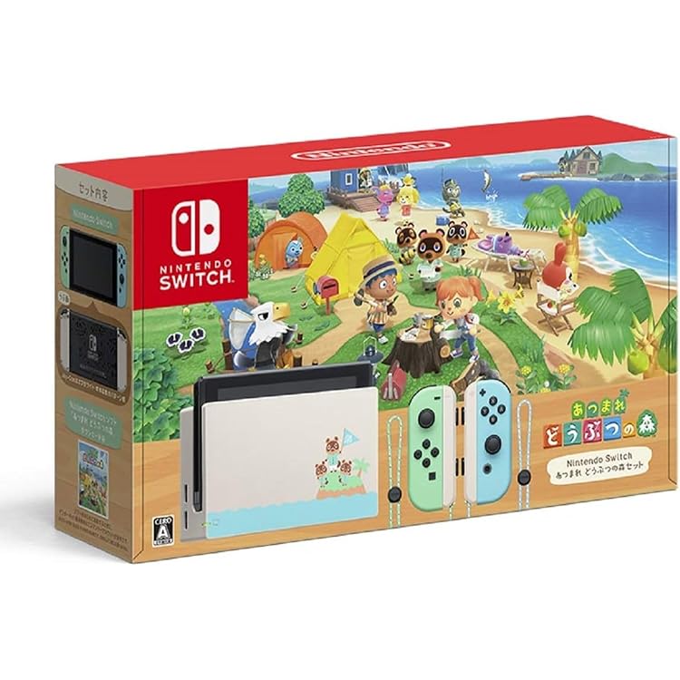 Nintendo Switch あつまれ どうぶつの森デザイン　おまけ有 Amazon.co.jp: 【整備済み品】 任天堂 Nintendo Switch あつまれ
