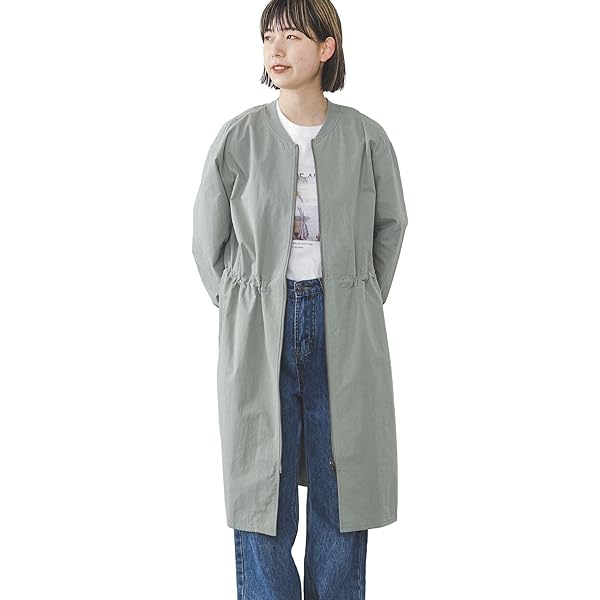 Amazon | [レイビームス] コート チェック ダブル ハーフ コート