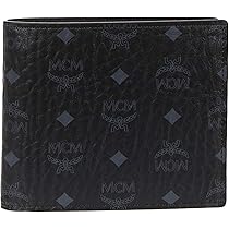 Amazon | MCM エムシーエム 二つ折小銭入れ MCM MXSAAVI01 BLACK  