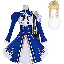 崩壊:スターレイル　セイバー　コスプレ　衣装 崩壊スターレイル×Fate_UBWコラボ セイバー-Saber コスプレ衣装