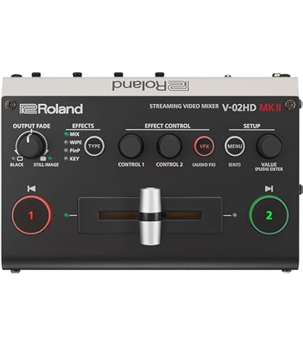 Amazon | Roland ローランド マルチフォーマットAVミキサー VR-50HD