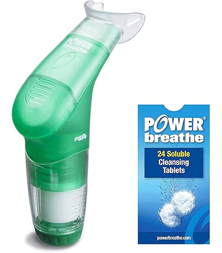 新品未使用　POWERbreatheパワーブリーズ 呼吸筋トレーニング器具 Amazon.co.jp: パワーブリーズ POWERbreathe PLUS 呼吸筋