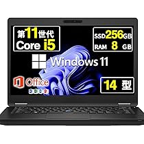 Amazon.co.jp: 【整備済み品】 デル Latitude 5490 ノートパソコン
