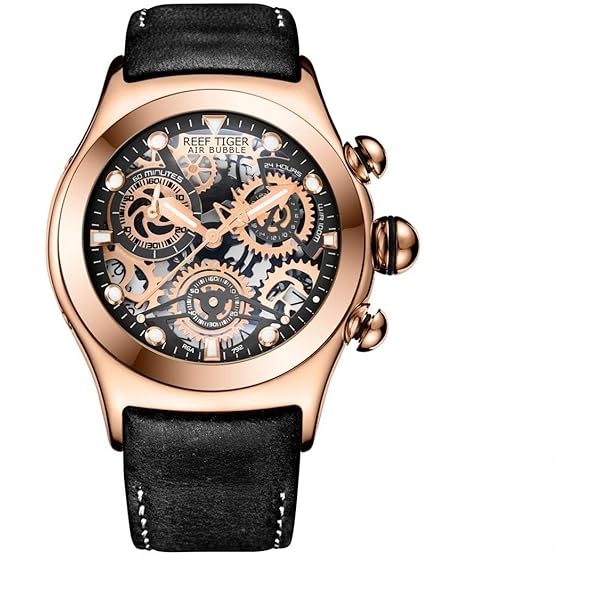 Amazon.co.jp: Reef Tiger クロノグラフ 運動 腕時計 日付表示