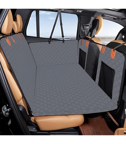 Amazon.co.jp: DEER-AFFLUX ペットドライブシート 犬 車 後部座席 犬