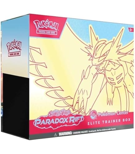 ポケモン エリートトレーナーボックス Paradox Rift Amazon.co.jp: POKEMON TCG: SCARLET AND VIOLET: PARADOX RIFT: ELITE