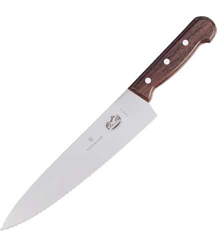 Amazon.co.jp: Victorinox VIC-47027 ウッドシェフ 鋸歯状7½インチ 幅