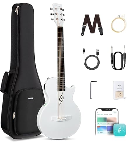 Ovation Dj Ashba Demented DJA34-BY Acoustic-electric Guitar, Bone