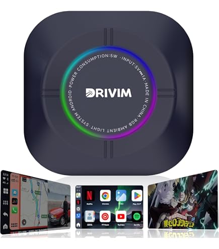 Amazon.co.jp: JESIMAIK CarPlay Ai Box (ホワイト) : 車＆バイク