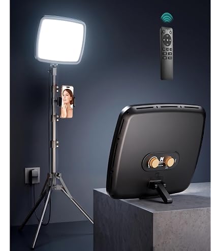 Amazon | Niceveedi 40W 撮影用RGB LEDビデオライト 540LED大型パネル