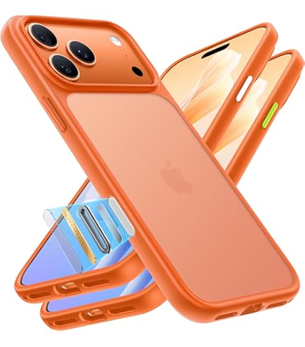 BaHaHoues For IPhone 13 Case IPhone 14 Case Compatible With MagSafe For IPhone 13 Phone Case With Screen Protector, Translucent Matte Slim Protective Case For IPhone 13 & IPhone 14, Tender Pink