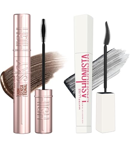 Amazon.co.jp: メイベリン マスカラ ウォータープルーフ スカイハイ 06