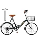 折り畳み自転車 整備済み 20インチ 自転車 チャリ ギヤ 6段 美品 黒 系 Amazon | JIEBEIER 自転車 折りたたみ自転車 20インチ 軽量 小径