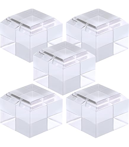 Amazon.co.jp: つくしサイエンス アクリルブロック 40×40×20mm 5