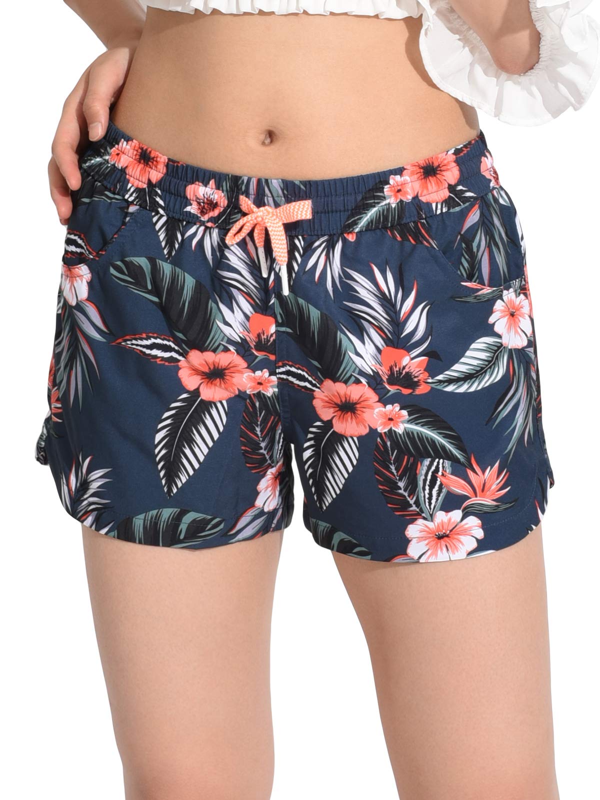 [ロキシー] ボードショーツ LUNCH CALM PRINT レディース ファッションレビューと製品