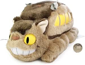 Amazon Co Jp スタジオジブリ となりのトトロ ネコバス M ぬいぐるみ 長さ41cm おもちゃ