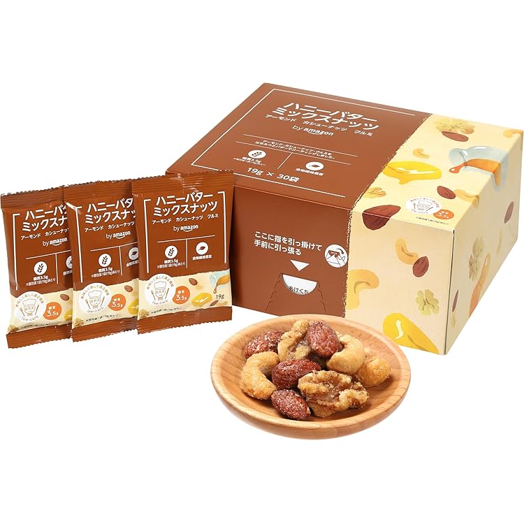 楽一フーズ ハニーバター ミックスナッツ 500g 6袋 Amazon.co.jp: 楽一フーズ ハニーバターミックスナッツ 500g : 食品