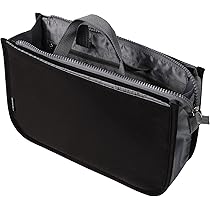 ちゃーちゃん様オーダーページ　バッグインバッグ How to sew purse organizer bag] With zipper partition pocket