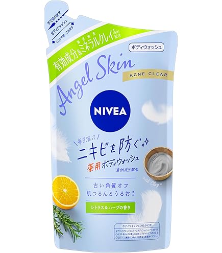 Amazon | ニベア エンジェルスキン ボディウォッシュ アクネクリア