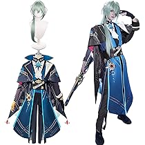 Amazon.co.jp: [神併良品] アナイクス コスプレ ウィッグ付き 七賢人
