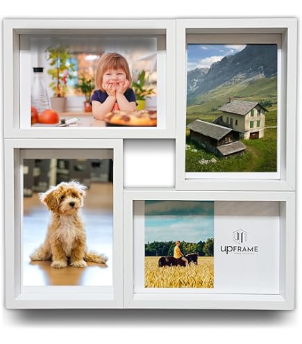 Amazon | STARTIST ハート型の壁の装飾コラージュ写真フレーム 6 開口