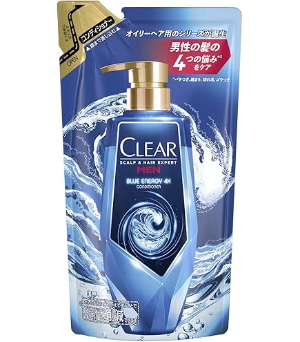 Amazon | CLEAR(クリア) ブルーエナジー4x スカルプシャンプー