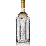 【正規輸入品】vacu vin バキュバン ラピッドアイス ワインクーラー ラージシルバー ポリエチレン樹脂