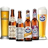 ドイツビール 330ml×4本（4種×1本） 専用グラス2本付き 飲み比べセット【シュナイダーヴァイセ、リーゲレ 】