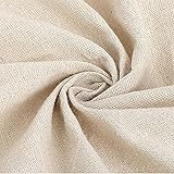 綿 麻 コットン リネン の 布 DIY 手芸用 綿 麻 生地 無地 単色 【長さ 1m 2m 3m 4m 幅155㎝】 (1ｍ,薄いベージュ)