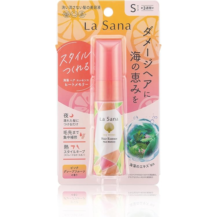 Amazon | ラサーナ La Sana 海藻 ヘア エッセンス ウォータリーサボン