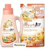 Amazon | トップ 香りつづく スウィートハーモニー 蛍光剤無配合 柔軟 Amazon | トップ 香りつづく スウィートハーモニー 蛍光剤無配合 柔軟