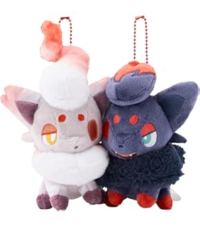 ゾロア ヒスイのすがた ぬいぐるみセット ポケモン Amazon.co.jp: ポケモンセンターオリジナル ふわふわ抱き