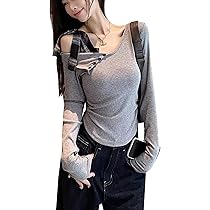 LUV IS TRUE★人気★AM RIBBON TEE 2色 ロンT 長袖カットソー リボン LUV IS TRUE(ラブ・イズ・トゥルー) Tシャツ・カットソー