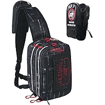 MAZUME レッドムーンウエストバッグIV ブラックカスリ MAZUME(マズメ) mazume レッドムーンウエストバッグIV MZBK-689