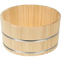 青森産ヒバ 木製浴槽 (オマケ：新品の木製湯口も付けます◎) 青森産