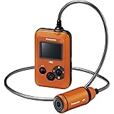パナソニック ウェアラブルカメラ オレンジ HX-A500-D