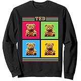 Amazon かわいいテディベア テッド4色ボックス ジップパーカー オリジナルプリント 通販