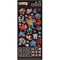 Amazon.co.jp: ドラゴンクエスト ドットモンスターシール B