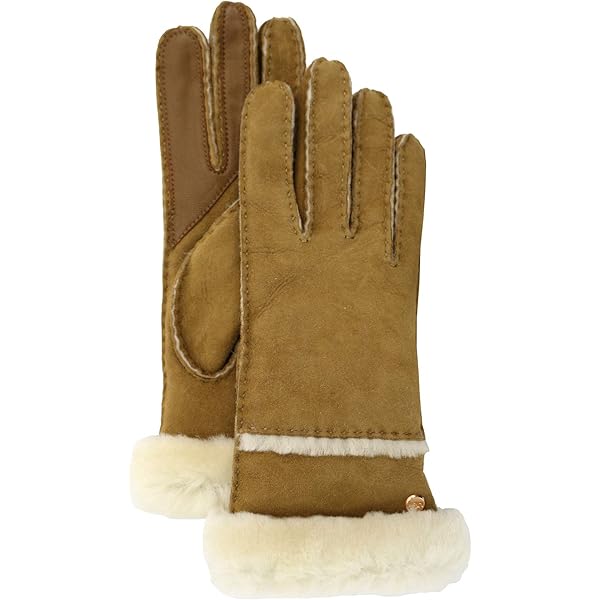 Amazon | [アグ] 手袋 17371 W SHEEPSKIN SEAMED GLOVE レディース