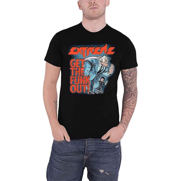 Amazon | [Rock Off officially licensed products] Extreme T Shirt