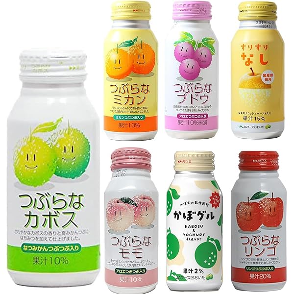 Amazon.co.jp: つぶらなカボスとJA人気ドリンクのお試し30本セット