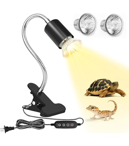 Amazon | UVA UVB 3.0ランプ 3個セット 爬虫類 亀 蛇 両生類 用 ライト