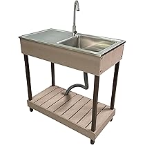 手造り流し台　シンク　グリーン 手造り流し台 シンク グリーン